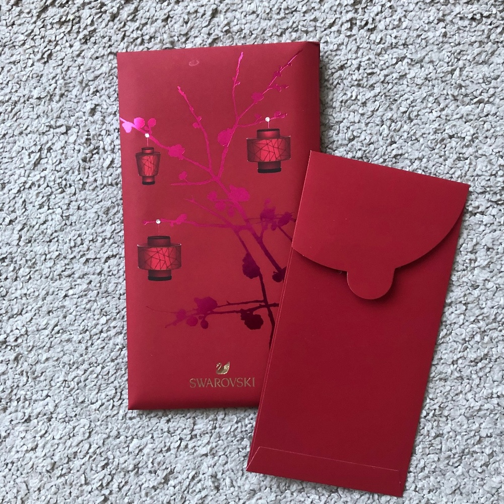 Authentic Swarovski LUNAR Envelope.8 pack.